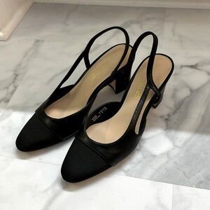 Dream Pairs Slingback Black Heels